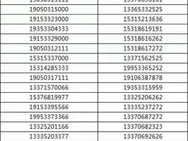 100个有效的实名认证号码
