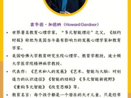 多元智能理论对教育的启示(多元智能理论对教育的启示考研真题)