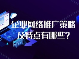什么是网站推广策略(什么是网站推广策略的核心)