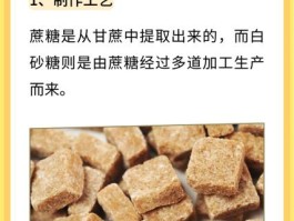 蔗糖和白砂糖有什么区别(蔗糖和白砂糖有什么区别吗)