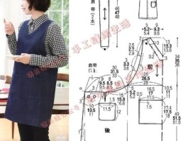 围裙的裁剪方法(长袖围裙的裁剪方法)