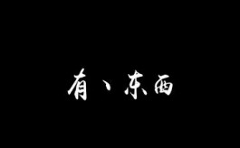 有丶东西是什么梗？有丶东西是什么意思？
