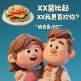 “XX酱比起XX我更喜欢你”是什么梗？是什么意思？